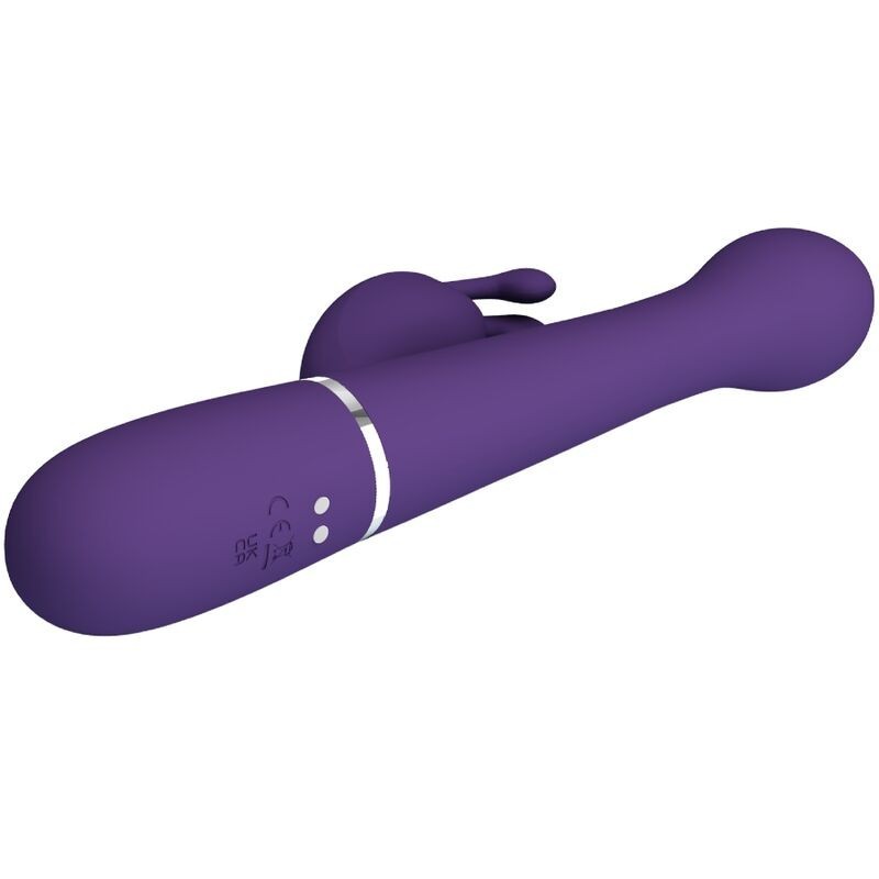 Vibratore Dejon Rabbit 3 In 1 Multifunzione Viola - PRETTY LOVE FLIRTATION - Vibratori Rabbit | erosidea.com