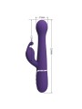 Vibratore Dejon Rabbit 3 In 1 Multifunzione Viola - PRETTY LOVE FLIRTATION - Vibratori Rabbit | erosidea.com