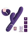Vibratore Perlita G-Spot 3 In 1 Multifunzione Viola - PRETTY LOVE FLIRTATION - Vibratori Rabbit | erosidea.com