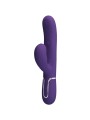 Vibratore Perlita G-Spot 3 In 1 Multifunzione Viola - PRETTY LOVE FLIRTATION - Vibratori Rabbit | erosidea.com