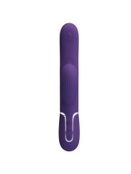 Vibratore Perlita G-Spot 3 In 1 Multifunzione Viola - PRETTY LOVE FLIRTATION - Vibratori Rabbit | erosidea.com