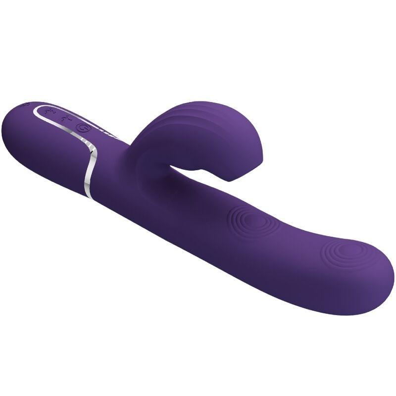 Vibratore Perlita G-Spot 3 In 1 Multifunzione Viola - PRETTY LOVE FLIRTATION - Vibratori Rabbit | erosidea.com