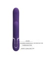 Vibratore Perlita G-Spot 3 In 1 Multifunzione Viola - PRETTY LOVE FLIRTATION - Vibratori Rabbit | erosidea.com