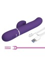 Vibratore Perlita G-Spot 3 In 1 Multifunzione Viola - PRETTY LOVE FLIRTATION - Vibratori Rabbit | erosidea.com