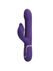 Pretty Love - Zalin Perle Vibratore Rabbit 4 En 1 Viola - PRETTY LOVE FLIRTATION - Vibratori Rabbit | erosidea.com