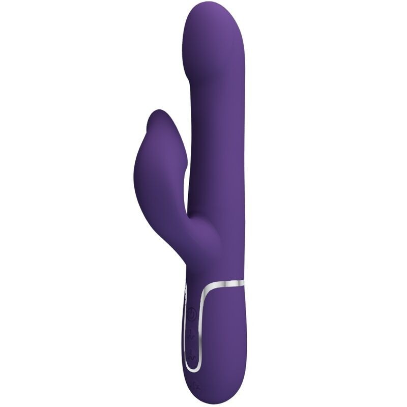 Pretty Love - Zalin Perle Vibratore Rabbit 4 En 1 Viola - PRETTY LOVE FLIRTATION - Vibratori Rabbit | erosidea.com
