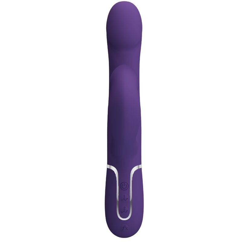 Pretty Love - Zalin Perle Vibratore Rabbit 4 En 1 Viola - PRETTY LOVE FLIRTATION - Vibratori Rabbit | erosidea.com