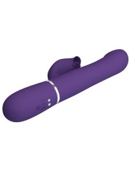 Pretty Love - Zalin Perle Vibratore Rabbit 4 En 1 Viola - PRETTY LOVE FLIRTATION - Vibratori Rabbit | erosidea.com