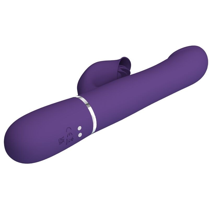 Pretty Love - Zalin Perle Vibratore Rabbit 4 En 1 Viola - PRETTY LOVE FLIRTATION - Vibratori Rabbit | erosidea.com