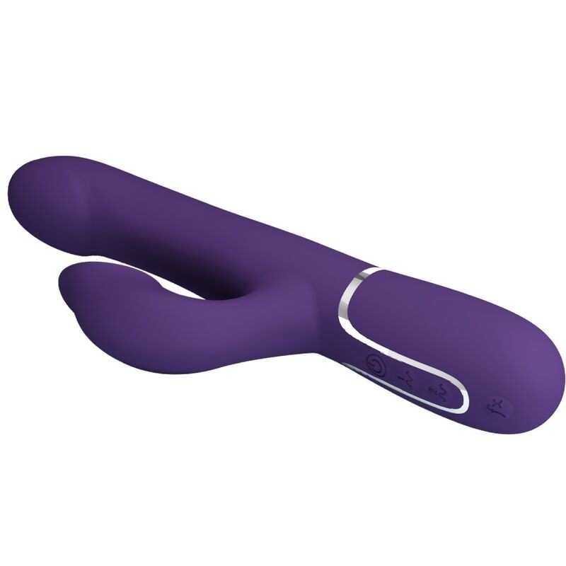 Pretty Love - Zalin Perle Vibratore Rabbit 4 En 1 Viola - PRETTY LOVE FLIRTATION - Vibratori Rabbit | erosidea.com