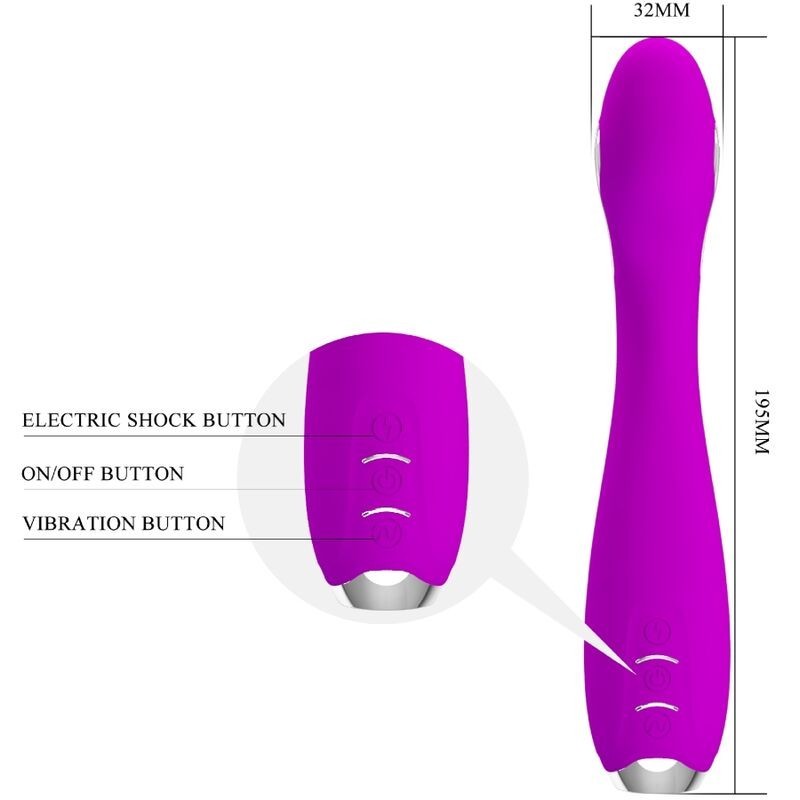 Vibratore Pretty Love Hector Remote Control - PRETTY LOVE FLIRTATION - Vibratori con App | erosidea.com