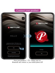 Vibratore Pretty Love Hector Remote Control - PRETTY LOVE FLIRTATION - Vibratori con App | erosidea.com