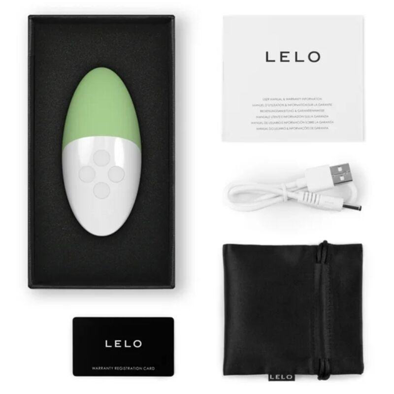 Lelo - Siri 3 Massaggiatore Clitoride Crema Pistacchio - Lelo - Vibratori Mini | erosidea.com