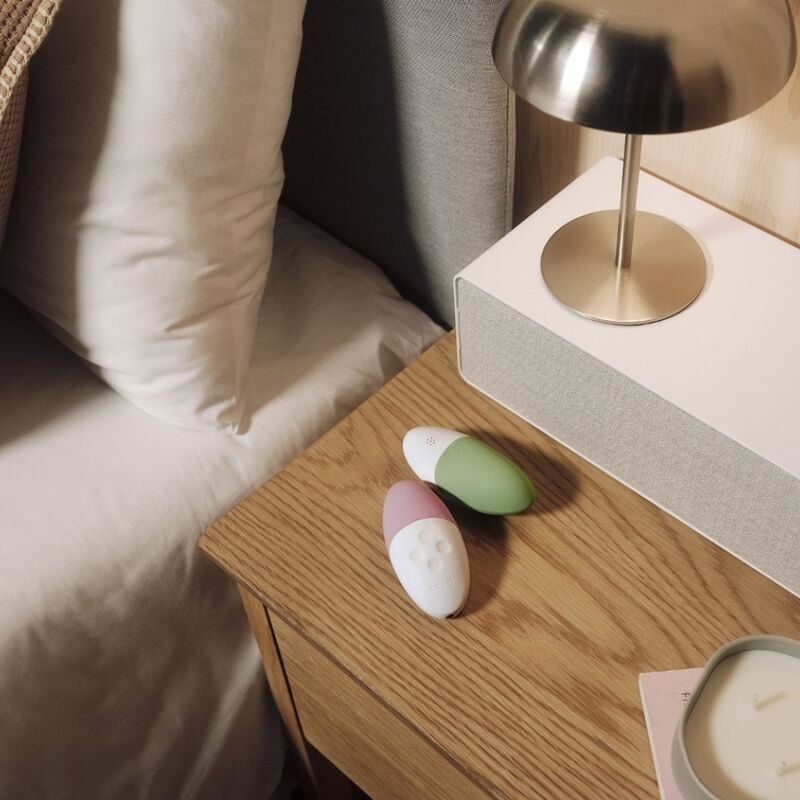 Lelo - Siri 3 Massaggiatore Clitoride Crema Pistacchio - Lelo - Vibratori Mini | erosidea.com