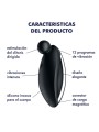 Vibratore Spot On 2 Lay-On Nero - SATISFYER VIBRATOR - Vibratori punto G | erosidea.com