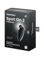 Vibratore Spot On 2 Lay-On Nero - SATISFYER VIBRATOR - Vibratori punto G | erosidea.com