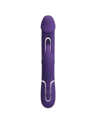 Vibratore Multifunzione Kampas Rabbit 3 In 1 Con Lingua Viola - PRETTY LOVE FLIRTATION - Vibratori Rabbit | erosidea.com