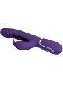 Vibratore Multifunzione Kampas Rabbit 3 In 1 Con Lingua Viola - PRETTY LOVE FLIRTATION - Vibratori Rabbit | erosidea.com