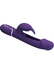 Vibratore Multifunzione Kampas Rabbit 3 In 1 Con Lingua Viola - PRETTY LOVE FLIRTATION - Vibratori Rabbit | erosidea.com