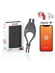 Vibratore Oninder Anello Regolabile Ricaricabile Pampa Con Stimolatore Clitoride Con App Gratuita - - Anelli Fallici | erosidea.com