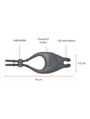 Vibratore Oninder Anello Regolabile Ricaricabile Pampa Con Stimolatore Clitoride Con App Gratuita - - Anelli Fallici | erosidea.com