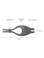 Vibratore Oninder Anello Regolabile Ricaricabile Pampa Con Stimolatore Clitoride Con App Gratuita - - Anelli Fallici | erosidea.com