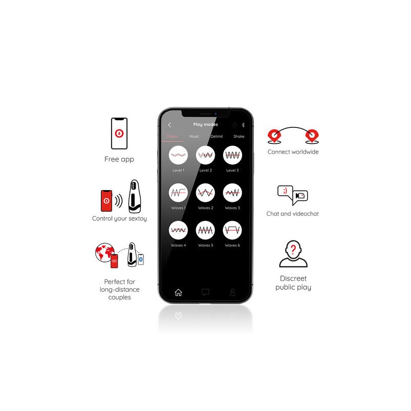 Masturbatore Oninder Maschile Ricaricabile Seoul 10 Velocitƒâ‚¬ Con App Gratuita - - Masturbatori Mini | erosidea.com