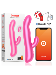Oninder - Oslo Vibrazione E Rotazione Rosa - App Gratuita - ONINDER - Vibratori con App | erosidea.com