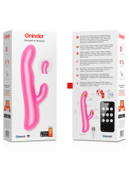 Oninder - Oslo Vibrazione E Rotazione Rosa - App Gratuita - ONINDER - Vibratori con App | erosidea.com