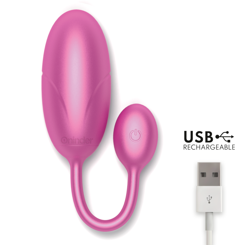 Oninder - Uovo Vibrante Tokyo Rosa 75 X 32 Cm App Gratuita - ONINDER - Vibratori con App | erosidea.com