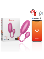 Oninder - Uovo Vibrante Tokyo Rosa 75 X 32 Cm App Gratuita - ONINDER - Vibratori con App | erosidea.com
