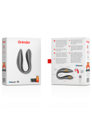 Oninder - Stimolatore Del Punto G E Del Clitoride Lisboa Nero - App Gratuita - ONINDER - Vibratori con App | erosidea.com
