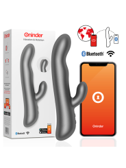 Oninder - Vibrazione E Rotazione Oslo Nero - App Gratuita - ONINDER - Vibratori con App | erosidea.com