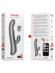 Oninder - Vibrazione E Rotazione Oslo Nero - App Gratuita - ONINDER - Vibratori con App | erosidea.com