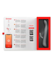 Oninder - Vibrazione E Rotazione Oslo Nero - App Gratuita - ONINDER - Vibratori con App | erosidea.com