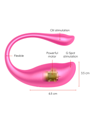 Oninder - Uovo Vibrante Nairobi Rosa - App Gratuita - ONINDER - Vibratori con App | erosidea.com