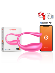 Oninder - Uovo Vibrante Nairobi Rosa - App Gratuita - ONINDER - Vibratori con App | erosidea.com