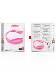 Oninder - Uovo Vibrante Nairobi Rosa - App Gratuita - ONINDER - Vibratori con App | erosidea.com