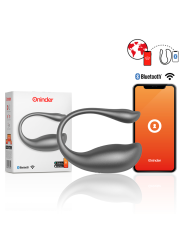 Oninder - Uovo Vibrante Nairobi Nero - App Gratuita - ONINDER - Vibratori con App | erosidea.com