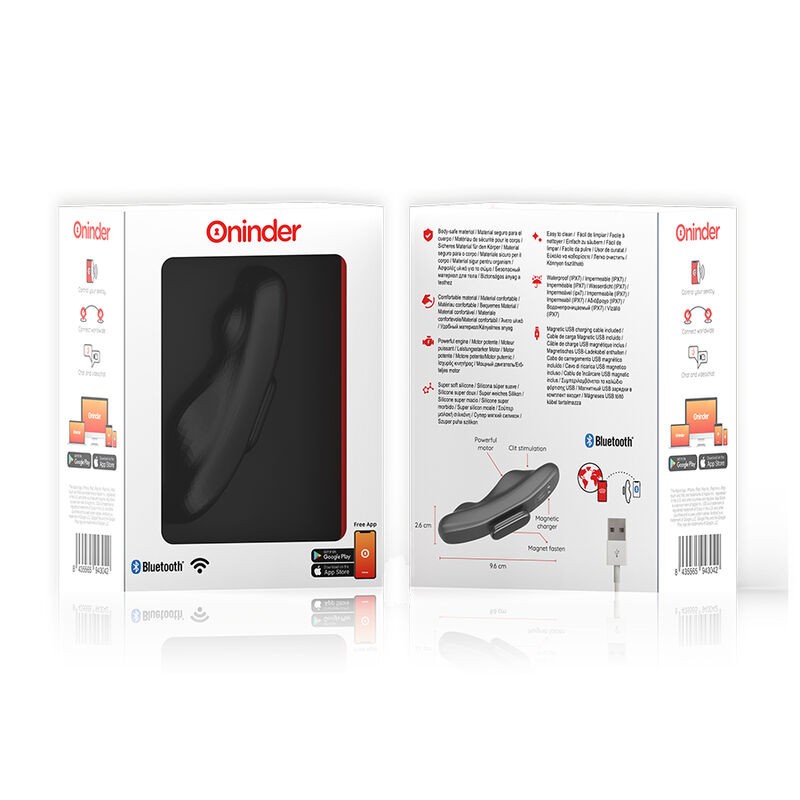 Vibratore Oninder Ricaricabile Manila Panty Con App Gratuita - - Vibratori con App | erosidea.com