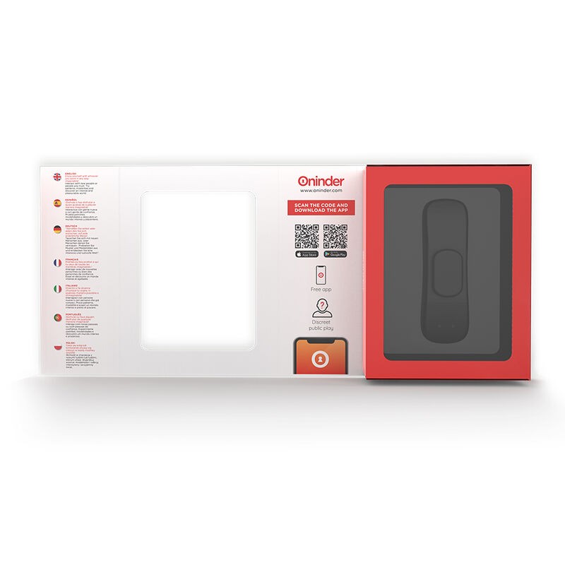 Vibratore Oninder Ricaricabile Manila Panty Con App Gratuita - - Vibratori con App | erosidea.com
