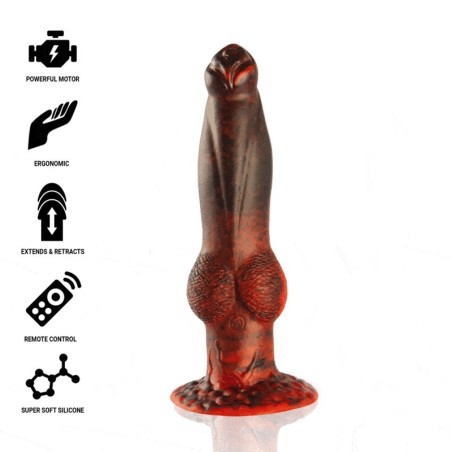 Epic - Prometheus Dildo Titan In Fiamme Telecomando Ricaricabile - EPIC - Dildo Speciali | erosidea.com