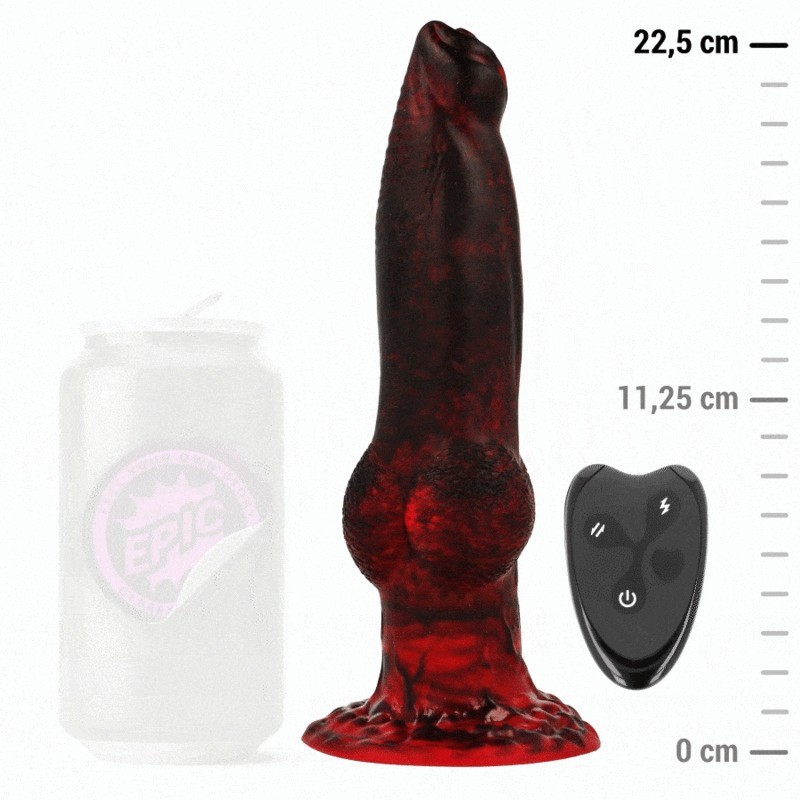 Epic - Prometheus Dildo Titan In Fiamme Telecomando Ricaricabile - EPIC - Dildo Speciali | erosidea.com