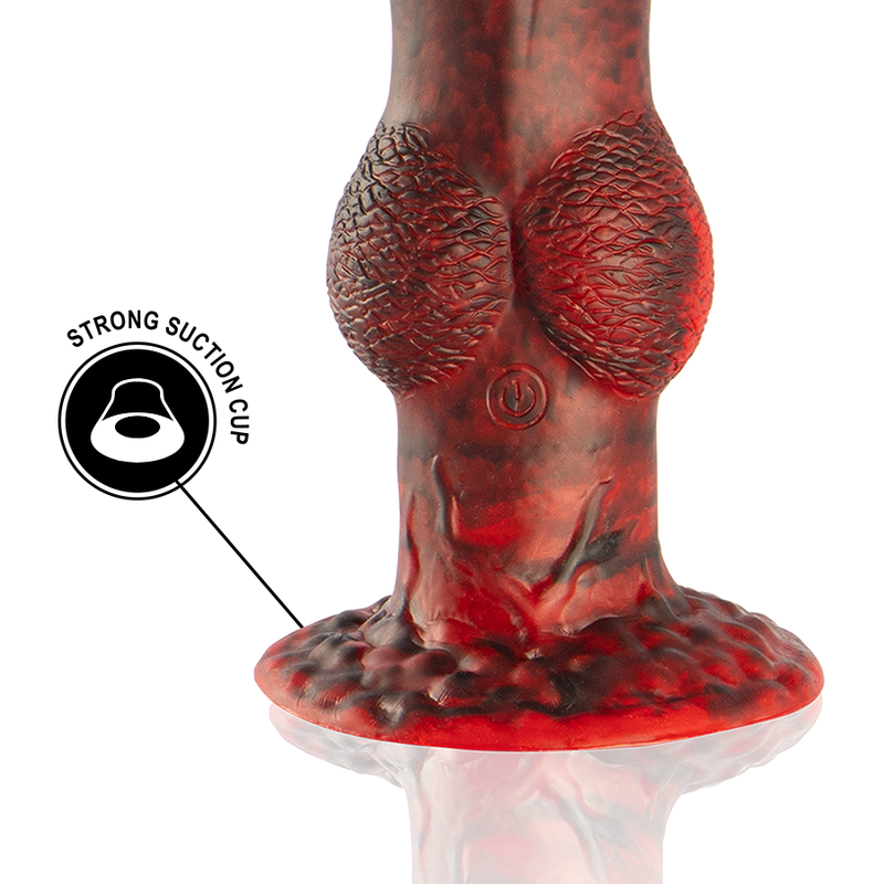 Epic - Prometheus Dildo Titan In Fiamme Telecomando Ricaricabile - EPIC - Dildo Speciali | erosidea.com