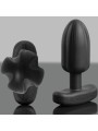 Electrastim - Tartarus Plug Anale Quadripolare In Silicone Nero - ELECTRASTIM - Plug e Catene Anali | erosidea.com