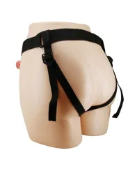 Mavis Harness Slip Universale Con Dildo 19 Cm Naturale - PRETTY LOVE - Strap-on e Imbracature | erosidea.com