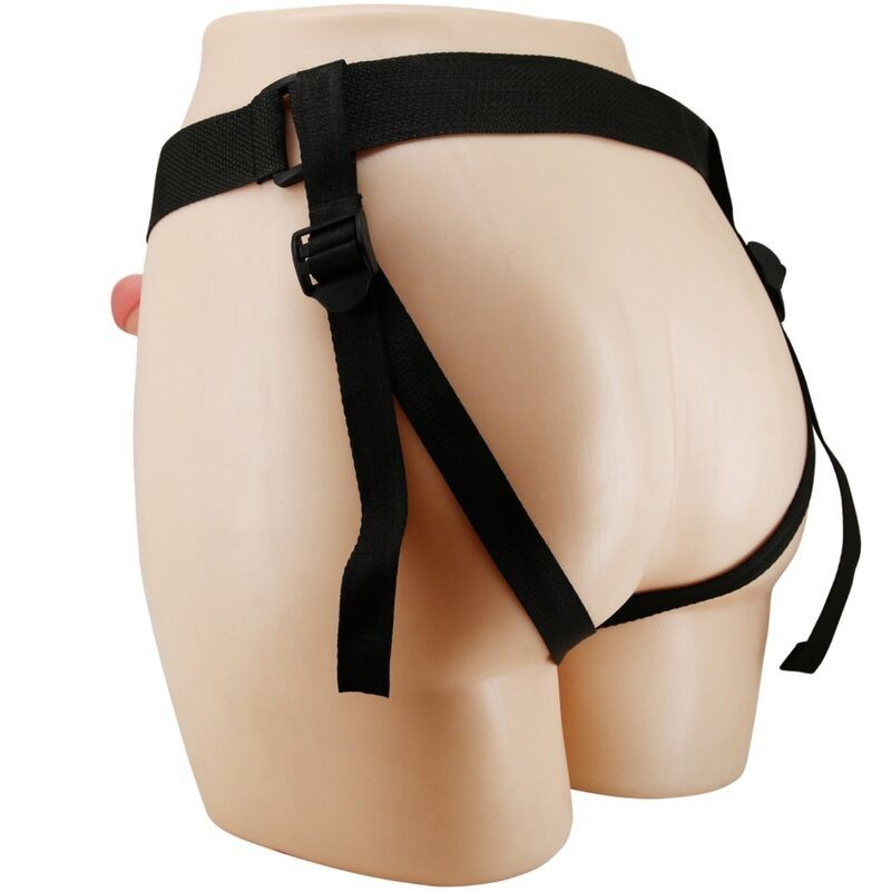 Mavis Harness Slip Universale Con Dildo 19 Cm Naturale - PRETTY LOVE - Strap-on e Imbracature | erosidea.com
