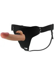 Mavis Harness Slip Universale Con Dildo 19 Cm Naturale - PRETTY LOVE - Strap-on e Imbracature | erosidea.com