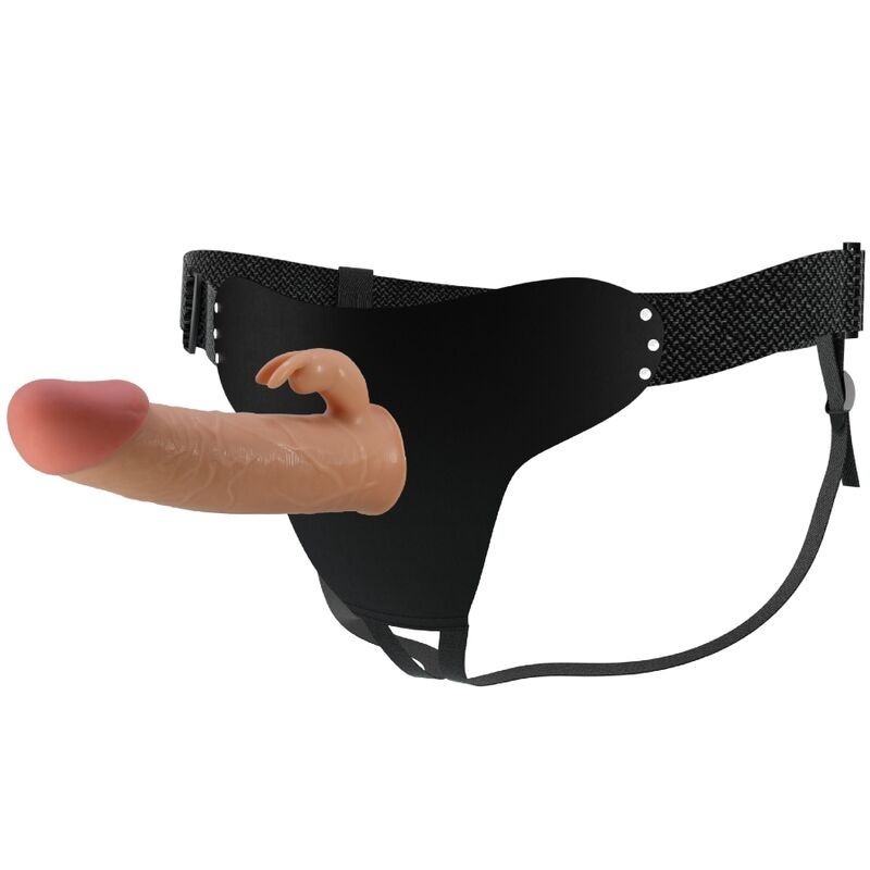 Mavis Harness Slip Universale Con Dildo 19 Cm Naturale - PRETTY LOVE - Strap-on e Imbracature | erosidea.com