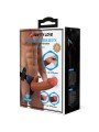 Marion Harness Slip Universale Con Dildo Vibrante 19 Cm Marrone - PRETTY LOVE - Strap-on e Imbracature | erosidea.com